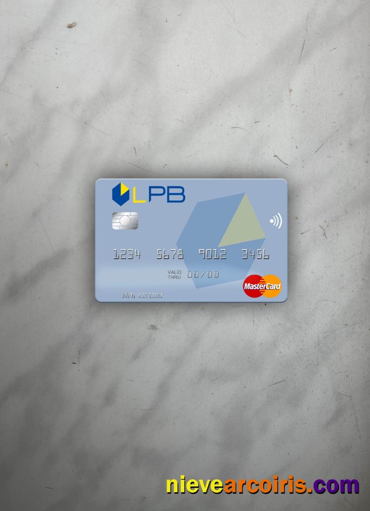 Latvia LPB Bank mastercard photolook